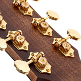 Cort Gold-A6 – Massief Sitka, Mahonie & Fishman Flex Blend