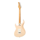 Cort G200SE ACR Elektrische Gitaar HSS Populier Roasted Maple Neck Antique Cream met Tremolo