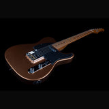 JET JT-30 Gold T-style Elektrische Gitaar SS Roasted Maple Wilkinson Brug Metallic Goud
