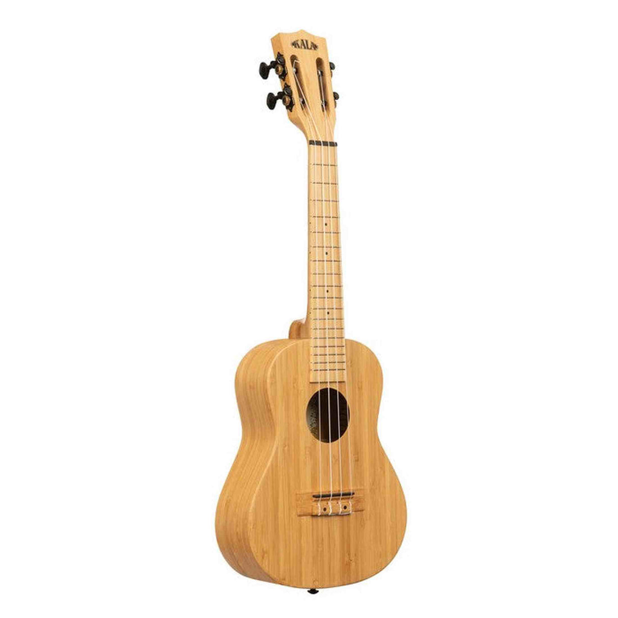 Kala All Solid Bamboo concert ukulele – Massief bamboe, duurzaam, met gigbag