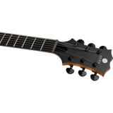 Spira Guitars L-400 MBK Satin Black elektrische gitaar