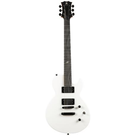 Spira Guitars L-400 MWH Satin White elektrische gitaar LP model