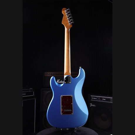 Patina PS-3 LPB S-style Elektrische Gitaar SSS Alnico V Nitro Paulownia Body Roasted Maple Hals Lake Placid Blue