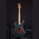 Patina PS-4 SGR S-style Elektrische Gitaar HSS Alnico V Nitro Paulownia Body Roasted Maple Hals Sherwood Green