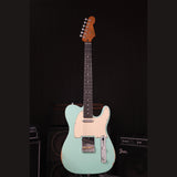 Patina PT-6 SFG R T-style Elektrische Gitaar SS Alnico V Nitro Relic Paulownia Body Roasted Maple Hals Seafoam Green