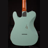 Patina PT-6 SFG R T-style Elektrische Gitaar SS Alnico V Nitro Relic Paulownia Body Roasted Maple Hals Seafoam Green