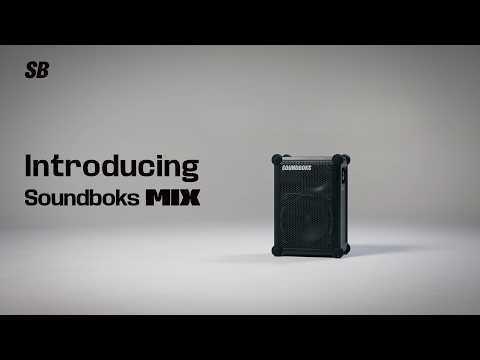 Soundboks Mix Bluetooth speaker 121 dB, 10 inch woofer, 40 hours battery