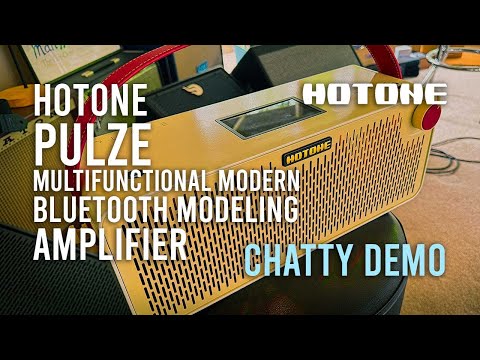 HoTone AP-30BK Pulze Bluetooth Digital Modeler with Touchscreen – 30W Black 