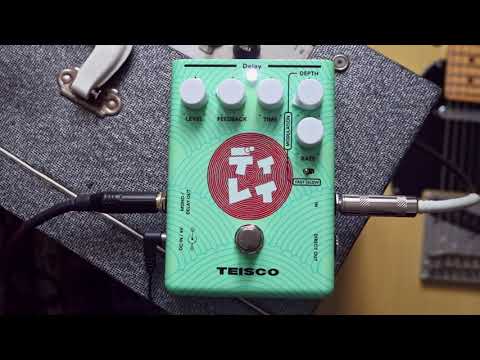 Teisco Delay Analog-Delay mit Modulation, bis zu 600 ms und Direktausgang
