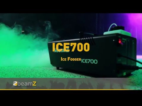 beamZ ICE700 Eisnebelmaschine 700W mit bodennahem Nebel und 1,2L-Tank