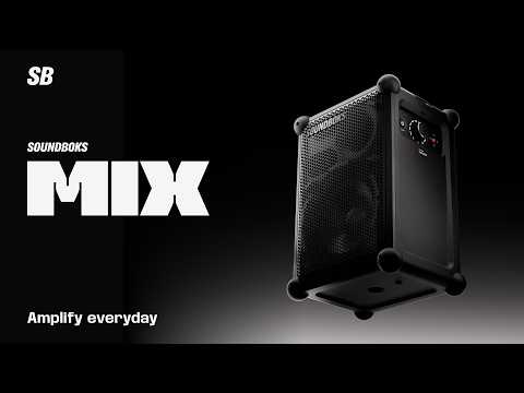 Soundboks Mix Bluetooth speaker 121 dB, 10 inch woofer, 40 hours battery