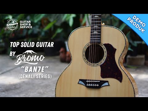 Bromo BAN7E Danali Series Jumbo Akustikgitarre Verkauft