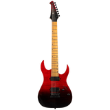 Spira Guitars S-457 TRD Transparent Red elektrische gitaar
