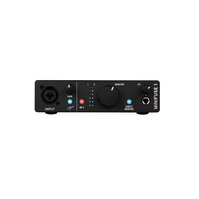 Arturia MiniFuse 1 Black 1-in/2-uit USB-C Audio Interface