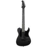 Spira Guitars T-407 MBK Satin Black elektrische gitaar