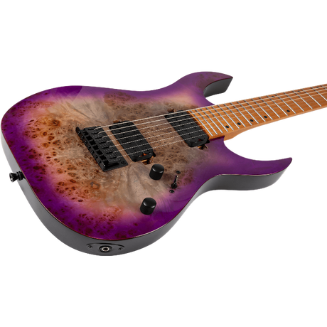 Spira Guitars S-457 TPP Transparent purple elektrische gitaar