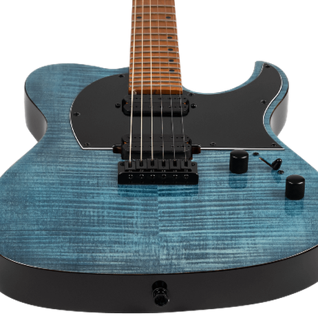 Spira Guitars T-450 TDB Transparent Blue elektrische gitaar