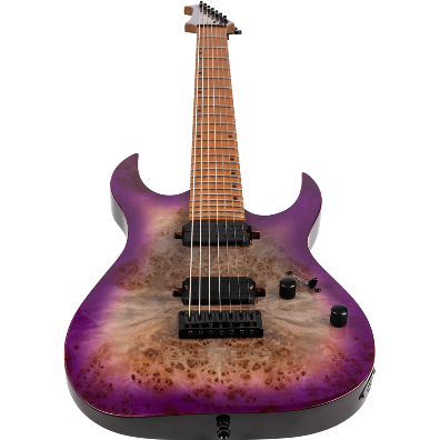 Spira Guitars S-457 TPP Transparent purple elektrische gitaar